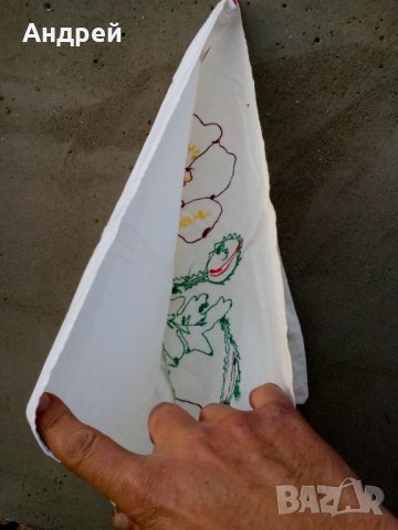 Бродирана калъфка за възглавница #2, снимка 4 - Антикварни и старинни предмети - 24661354