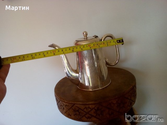 1926г. Посребрена масивна  - Кана - 1 бр. ( 777927) , снимка 5 - Други стоки за дома - 18307075