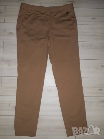 Светлокафяв дамски панталон марка Massimo Dutti внос от Италия, снимка 2 - Панталони - 23704037
