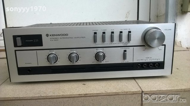 kenwood ka-300 stereo amplifier-внос швеицария, снимка 8 - Ресийвъри, усилватели, смесителни пултове - 19806342