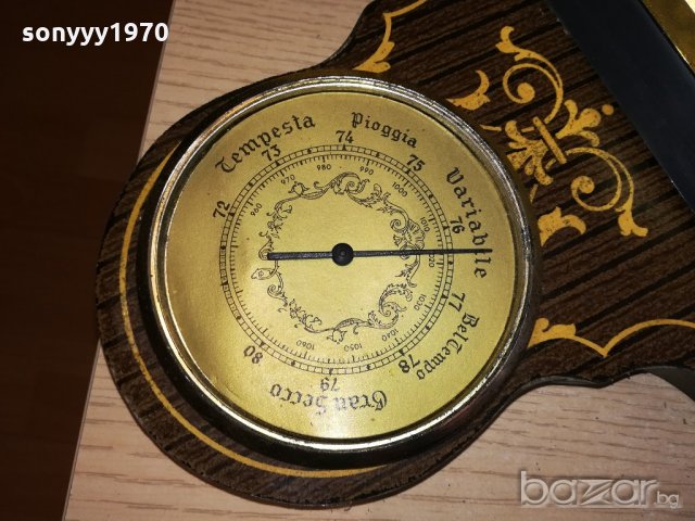 ретро колекция-часовник хидро барометър-внос швеицария, снимка 5 - Колекции - 20290337