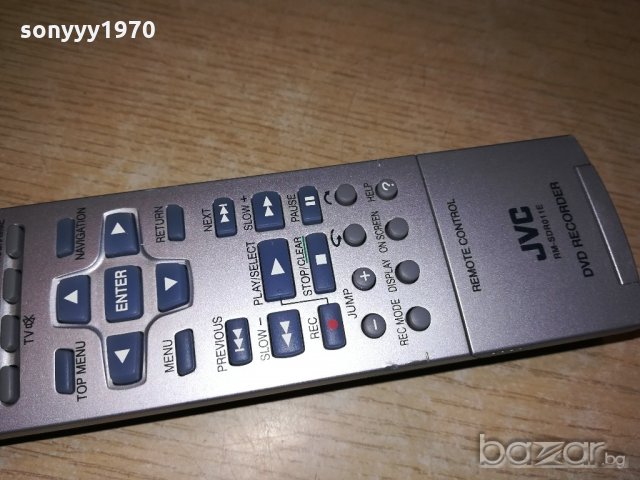 jvc dvd recorder hdd/dvd recorder-внос швеицария, снимка 7 - Дистанционни - 20250002