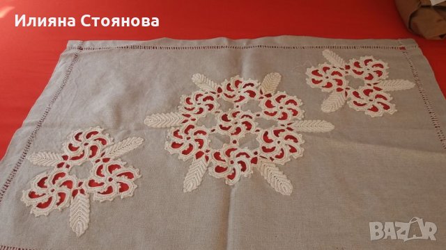 Ръчно изработени тъкани плетени на една кука карета , снимка 2 - Декорация за дома - 22666195