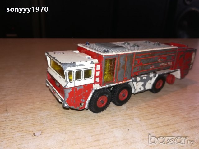 made in germany-маркова пожарна метална кола-20х6х5см, снимка 5 - Колекции - 20900877