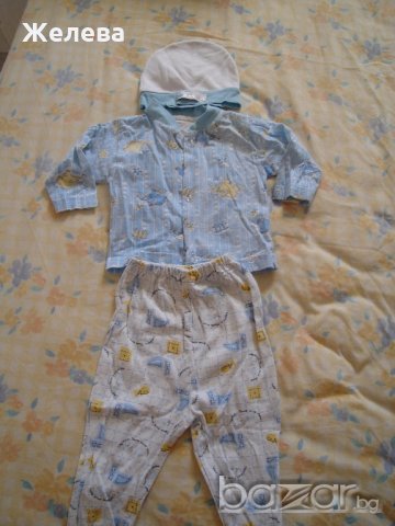  лот бебешки блузки с ританки за новородено, снимка 6 - Комплекти за бебе - 19164701