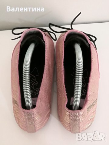 Розови Adidas 41,1/3 балеринки Selena Gomez естествена кожа, снимка 6 - Дамски ежедневни обувки - 25979610