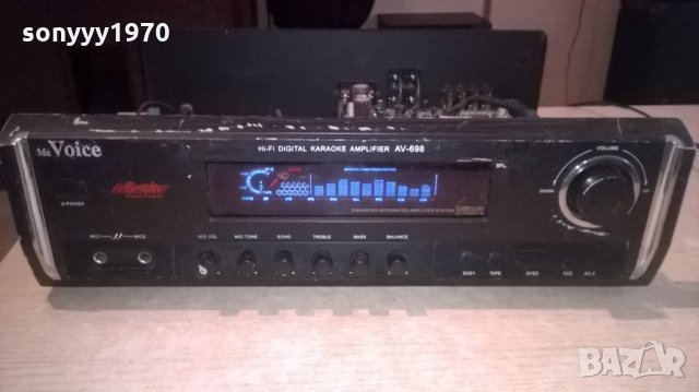 mc voice-hifi amplifier-5chanels-внос швеицария, снимка 7 - Ресийвъри, усилватели, смесителни пултове - 23821000