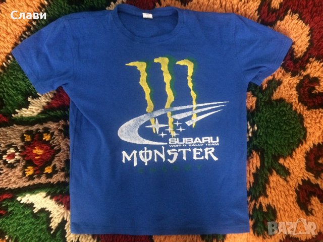 Продавам тениска Subaru Monster energy