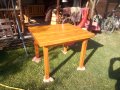 Масивна, дървена маса, снимка 3