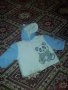 Бебешко якенце и дебели ританки,размер 56, снимка 2