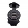 USB зарядно за вграждане ЗЕЛЕН в кола камион зарядно за телефон водоустойчив, снимка 3