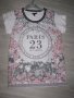 НАМЕЛЕНА - Тениска с къс ръкав за момиче - размер 14 год - 152-158