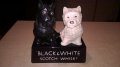 black&white scotch wisky-15x15x9см-внос франция, снимка 2