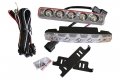 LED DRL Дневни светлини - 5 диода с лупа, снимка 2