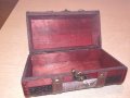 ретро дървена кутия с дръжка-20х11х11см-внос швеицария, снимка 6