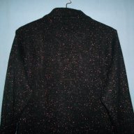 Чeрен кашмирен пуловер тип туника с ламена нишка, снимка 6 - Блузи с дълъг ръкав и пуловери - 16397905