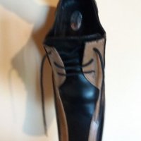 Дам.обувки-/изк.кожа/-№39-цвят-черно+бежаво., снимка 10 - Дамски ежедневни обувки - 22385235