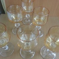 Ретро кристални чаши , снимка 5 - Антикварни и старинни предмети - 25384179
