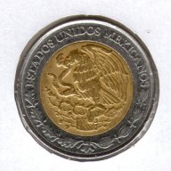 Mexico-5 Nuevos Pesos-1993-KM# 552, снимка 1 - Нумизматика и бонистика - 13908768