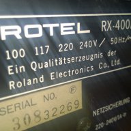 rotel rx-400a-stereo receiver-внос швеицария, снимка 12 - Аудиосистеми - 9859145
