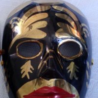 Бронзова маска, снимка 2 - Колекции - 25485809