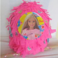 Пинята Барби 115см обиколка+ подарък маска на цена от 10лв ,готов, снимка 1 - Декорация за дома - 17295837