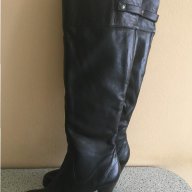 Италиански дамски чизми естествена кожа, снимка 2 - Дамски ботуши - 12574311