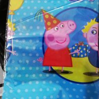 Пепа пиг Pig Peppa найлонова покривка за парти рожден ден, снимка 3 - Покривки за маси - 18367330