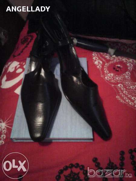 Продавам дамски черни обувки, снимка 1