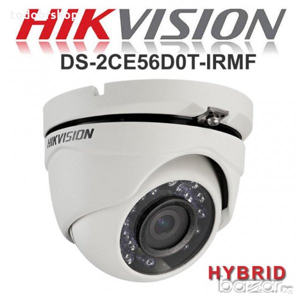 Видео охранителна камера Hikvision DS-2CE56D0T-IRMF, снимка 1