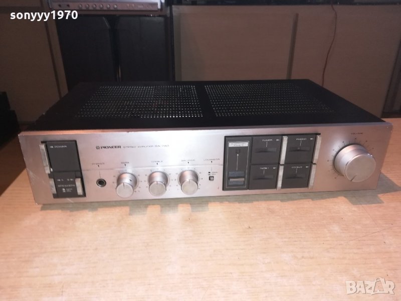 pioneer sa-740 amplifier-made in japan-внос франция, снимка 1