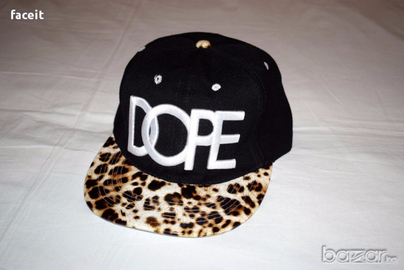 DOPE - Leopard - Snapback - 100% Ориг. шапка с козирка / MCMLXXXV / Допе / Леопард / Леопардова / , снимка 1