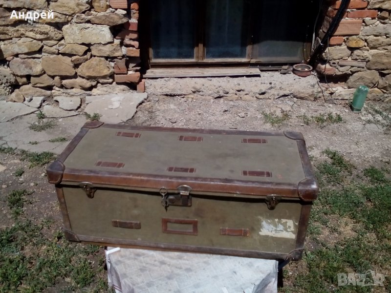 Стар военен сандък #2, снимка 1