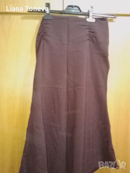 вишнева пола с подплата, снимка 1