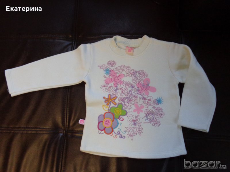 Ватирана топла блузка за 3-4 г., снимка 1