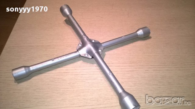 Ключ за гуми-17/19/21/23-кръстачка нова-УСИЛЕНА, снимка 6 - Аксесоари и консумативи - 15113108