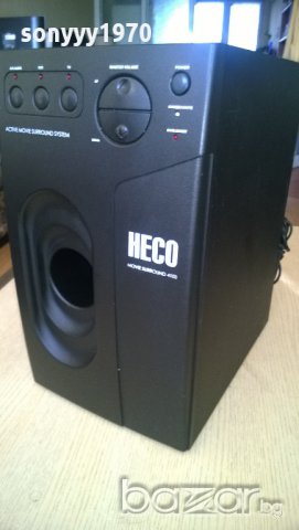 heco movie surround 4100-150watts-активен събуфер-40/32/22см-внос швеицария, снимка 5 - Ресийвъри, усилватели, смесителни пултове - 9271160