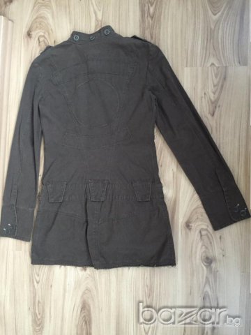 DIESEL Дамско яке, oригинално, кафяво, размер  М slim fit., снимка 2 - Якета - 11070560