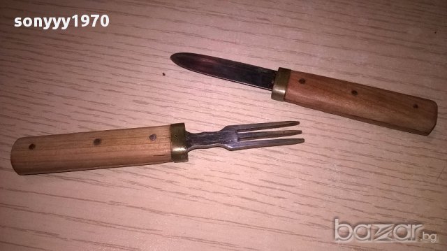 Vda.m.fernandez-madrid-ретро колекция-нож/вилица-от швеицария, снимка 5 - Антикварни и старинни предмети - 17222884