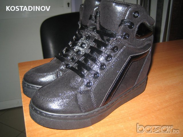 НАМАЛЕНИЕ-дамски кецове м.2544 черни