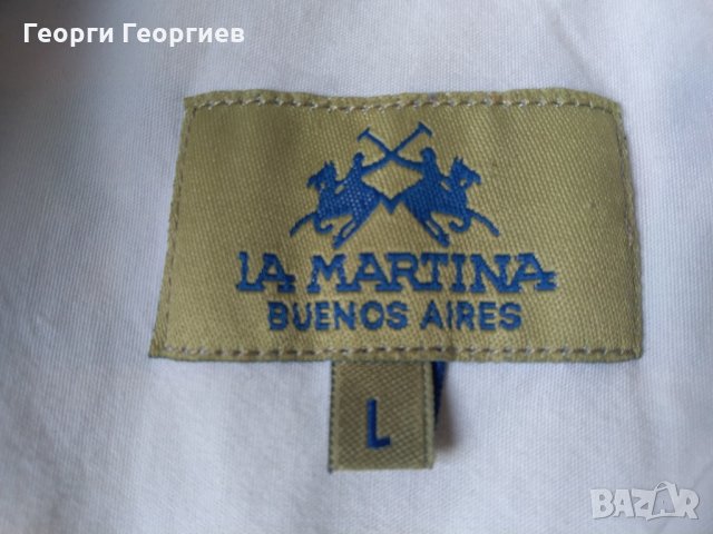 Дамска риза La Martina/Ла Мартина, 100% оригинал с много апликации, снимка 3 - Ризи - 22988615