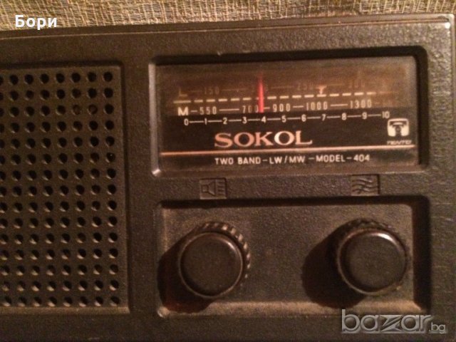 Радио SOKOL, снимка 2 - Радиокасетофони, транзистори - 20143406