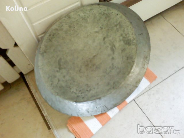 Старинна Медна калайдисана тава за сладко - 1898 г., ръчна изработка - Реликва, снимка 12 - Антикварни и старинни предмети - 8789431