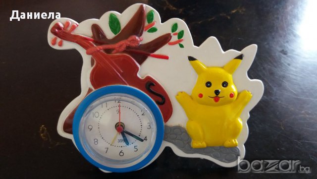 За детската стая- часовник с покемонче , снимка 2 - Други - 12258404