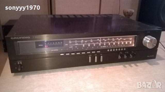 grundig t1000 tuner high fidelity-внос швеицария, снимка 3 - Ресийвъри, усилватели, смесителни пултове - 24526019