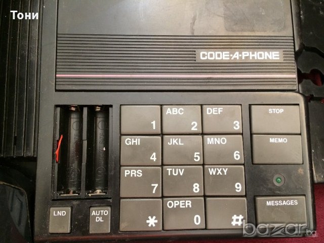  CODE-A-PHONE MODEL 1050 , снимка 2 - Стационарни телефони и факсове - 18593026