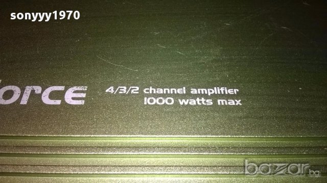 Raveland green force car audio amplifier-1000w-внос швеицария, снимка 5 - Аксесоари и консумативи - 18030276