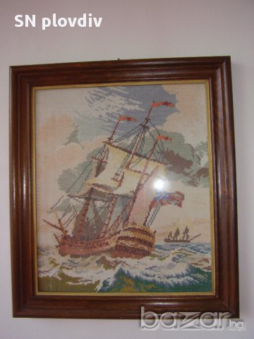 намалена Фрегата в щурм , снимка 3 - Гоблени - 14454017