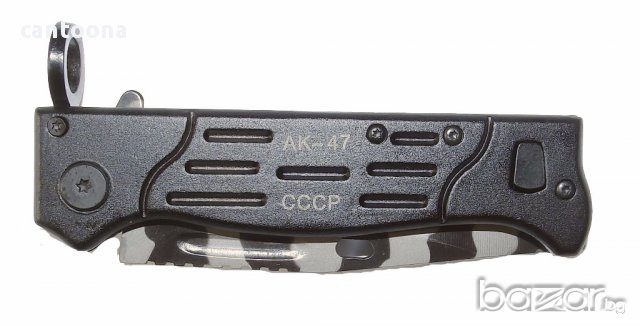 Сгъваем нож АК-47 СССР - 93/210, снимка 3 - Ножове - 17409482