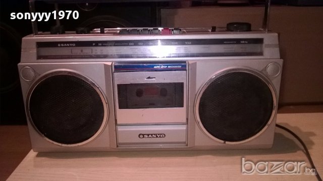  sanyo m9800l-japan-ретро касетофон-внос швеицария, снимка 9 - Радиокасетофони, транзистори - 16344767
